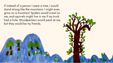 一个关于树的儿童故事。