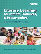 婴幼儿和学龄前儿童识字学习封面:教育工作者的关键实践