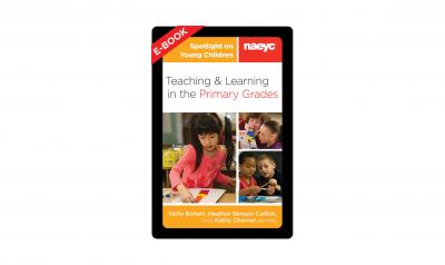 电子书的封面,关注幼儿:教学和学习的主要成绩