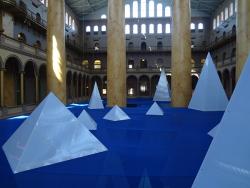 国家建筑博物馆的冰山展览