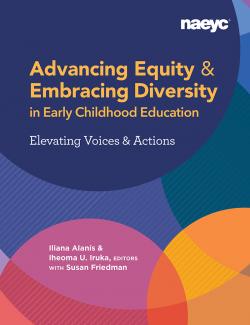 推进股权的封面在儿童早期教育和拥抱多样性:提高声音和动作