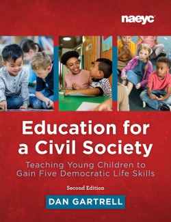 封面的教育公民社会:教幼儿获得五民主生活技能,第二版